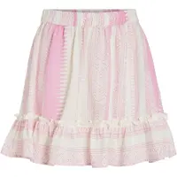 Vila Jupe 'Tillie' rose / blanc