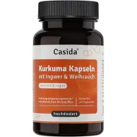 Casida gélules de curcuma avec gingembre et encens, 90 gélules