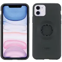 Tigra coque de téléphone mountcase fitclic iphone 11 et xr (Apple iPhone 11), Coque pour téléphone portable, Noir, Gris