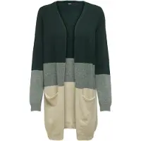 ONLY Cardigan 'Queen' beige / sapin / vert pastel