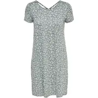 ONLY Robe 'ONLBera' vert pastel / blanc