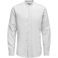 Only & Sons Chemise 'Caiden' blanc chiné