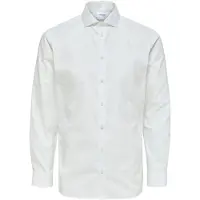 Selected Chemise business 'Ethan' blanc naturel