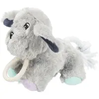 Trixie Junior Chien en peluche avec corde - environ 24 cm