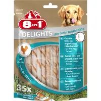 8In1 Pro dental bâtonnets torsadés pour chien