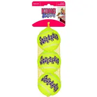 Kong Lot de 3 balles SqueakAir, taille S 5 cm de diamètre - Jouet pour chien