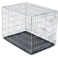 Trixie Galvanized Transport Cage Argenté 78 x 62 x 55 cm