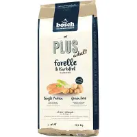 Bosch Tiernahrung Plus - truite &amp; pomme de terre pour chiens allergiques - 12,5 kg
