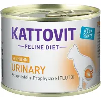Kattovit Feline Diet Urinary Nourriture humide au poulet pour les chats ayant des problèmes urinaires 12x185 g