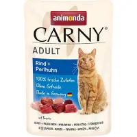 Animonda Carny Carny nourriture humide Bœuf et pintade 85 g