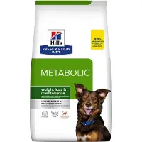 Hill's Pet Nutrition PD Metabolic Weight Management - Chien - Agneau & Riz - 1,5 kg