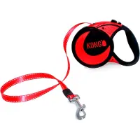 Kong Retractable Leash Ultimate - Rouge