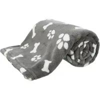 Trixie Couverture Kenny pour chien - L 75 x l 50 cm, gris