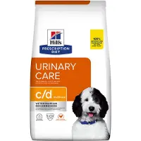 Hill's Pet Nutrition Prescription Diet Canine c/d Multicare Nourriture spécifique Multisoins au poulet 2 x 12 kg
