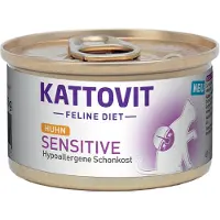Kattovit Feline Diet Sensitive Aliments humides à base de dinde pour les chats sensibles aux allergies 12x85 g