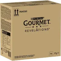 Gourmet 48x57g Revelations Mousseline saumon, thon - Pâtée pour chat
