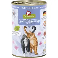 Granatapet 6x400g DeliCatessen thon, canard pour chat
