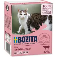 Bozita avec morceaux d'agneau en sauce pâtée pour chat