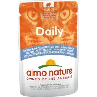 Almo Nature Daily au cabillaud et crevettes pâtée pour chat (70 g)