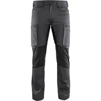 Blakläder Pantalon de service, gris foncé / noir, taille de confection 25 Grammage 166 (25)