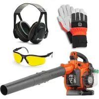 Husqvarna Souffleur et aspirateur à feuilles à essence 125BVX