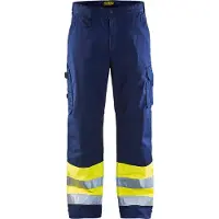 Blakläder pantalon de sécurité mixte 1564 marine, jaune taille 27 (27)
