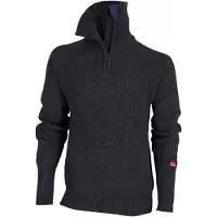 Ulvang Rav sweater w/zip, homme, gris foncé