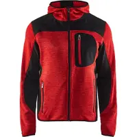 Blakläder Veste à capuche en softshell tricoté (M)