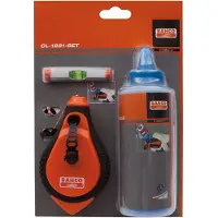 Bahco Set Of Triple Rewind Speed Tracer Plumb Bobs: 3 Units Clair