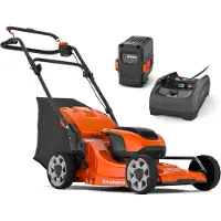 Husqvarna Tondeuse à gazon sans fil LC142I, kit avec batterie et chargeur