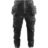 Blakläder X1900 Pantalon De Travail Baggy En Denim Stretch 1999 - Noir - Taille 44 (XS)