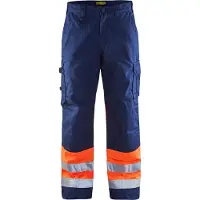 Blakläder pantalon de sécurité unisexe 1564 bleu taille 56 (56)