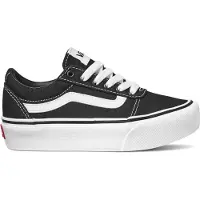 Vans Baskets Vans Missy Ward Plateforme Canvas Black White-Pointure 36,5