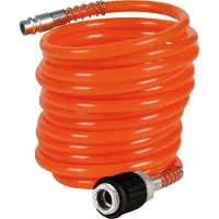 Einhell 4139410 Tuyau Spiralé – 8 Bar - 6mm - 4 M