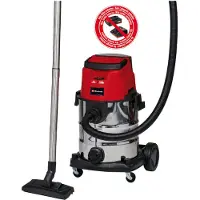 Einhell Aspirateur eaux et poussières sans fil TE-VC 36/25 Li S Solo PXC (36V, cuve 25L) Livré sans Batterie ni Chargeur