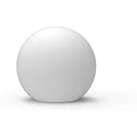 New Garden Lampe d'extérieur Buly 20, design, extérieur, E27, IP65, diamètre 20 cm, blanc