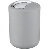 Wenko Poubelle Brasil 2 l gris