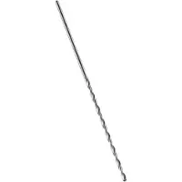 DORMER Mèches hélicoïdales DIN 340 Type N A110 Ø nominal 0.7 mm HSS rectifiées Blanche Taille de cylindre (0,7 mm)