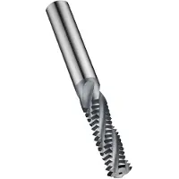 DORMER Fraise à fileter D.4.5mm M6 pas.1mm HM Alcrona Pro avec IK