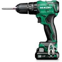 HiKOKI Perceuse-visseuse à percussion Brushlesss 12V 2x 4Ah - - DV12DDWHZ - 38 Nm 2 batteries + chargeur + Hitcase II