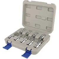 Irimo Têtes avec jeu d'embouts Torx 9 pces 1/2" T20-T60 Démontage (1/2")