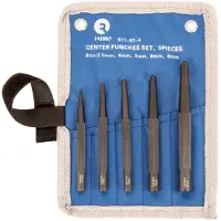 Irimo Set Of 5 Round Studs 2.5-4-5-6-8 Mm Bleu