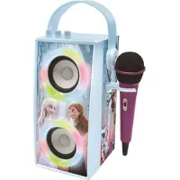 Disney Frozen Haut-parleur de Karaoké Bluetooth avec Microphone Lexibook La Reine des Neiges
