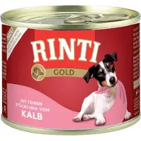 Rinti Gold Veal Mini Cielęcina dla psów ras małych 24x185 g