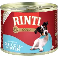 Rinti Gold Poultry hearts Mini Cœurs de volaille pour chiens de petite race 12x185 g