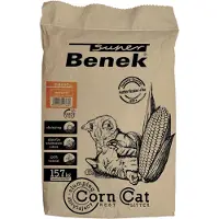 Benek Super Corn Cat 25l litière pour chat au maïs