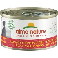 Almo nature 12x95g boeuf & jambon Classic - Pâtée pour chien