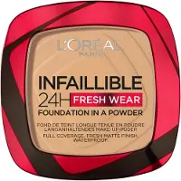 L'Oréal Paris Infaillible 24h fresh wear Foundation dans la poudre de maquillage 200, 9 g