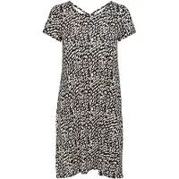 ONLY Robe 'Bera' crème / noir
