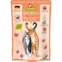 Granatapet 12x85g DeliCatessen veau, lapin pour chat